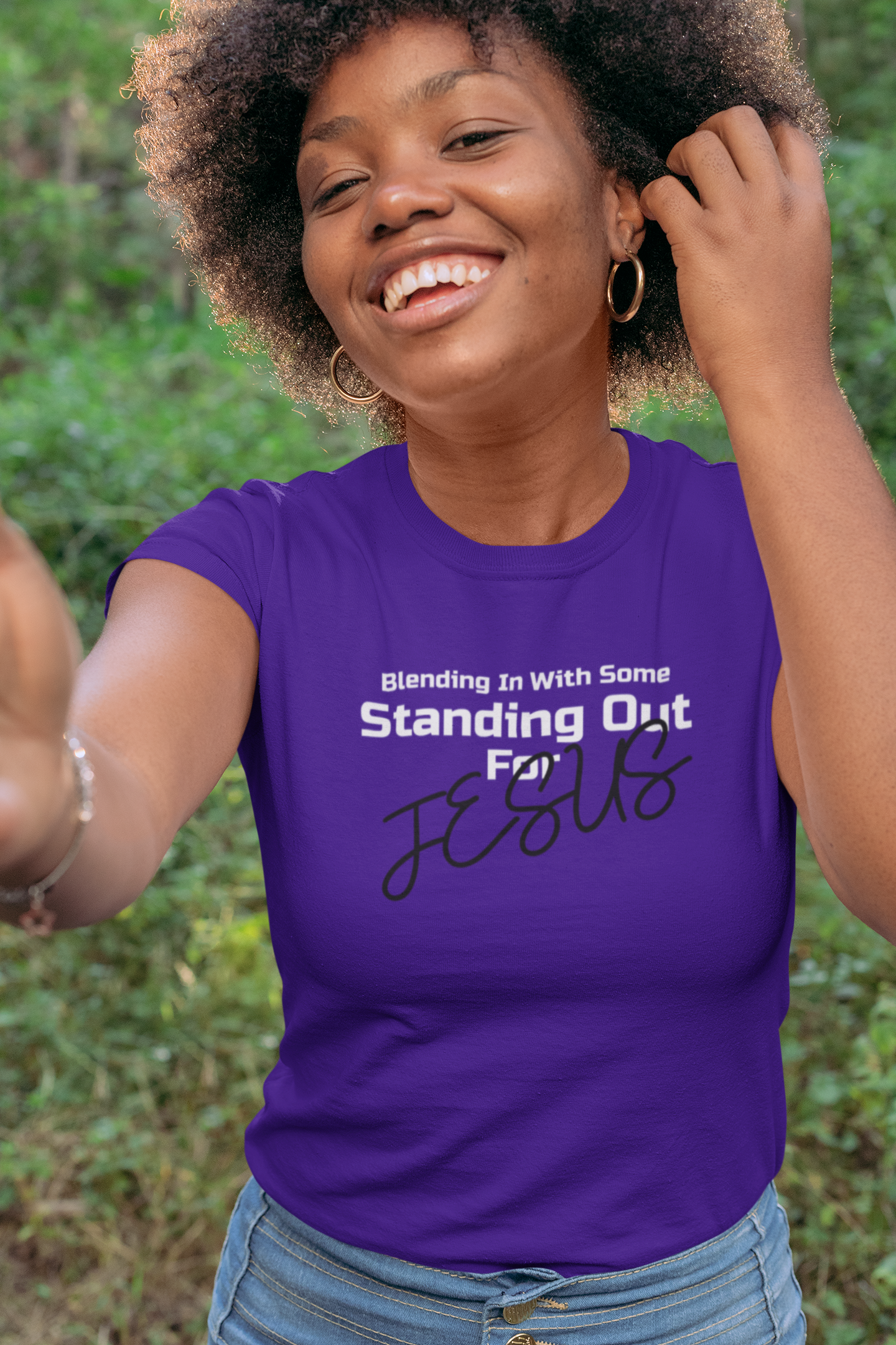 Blending In with Some Standing Out for Jesus - Unisex T-Shirt