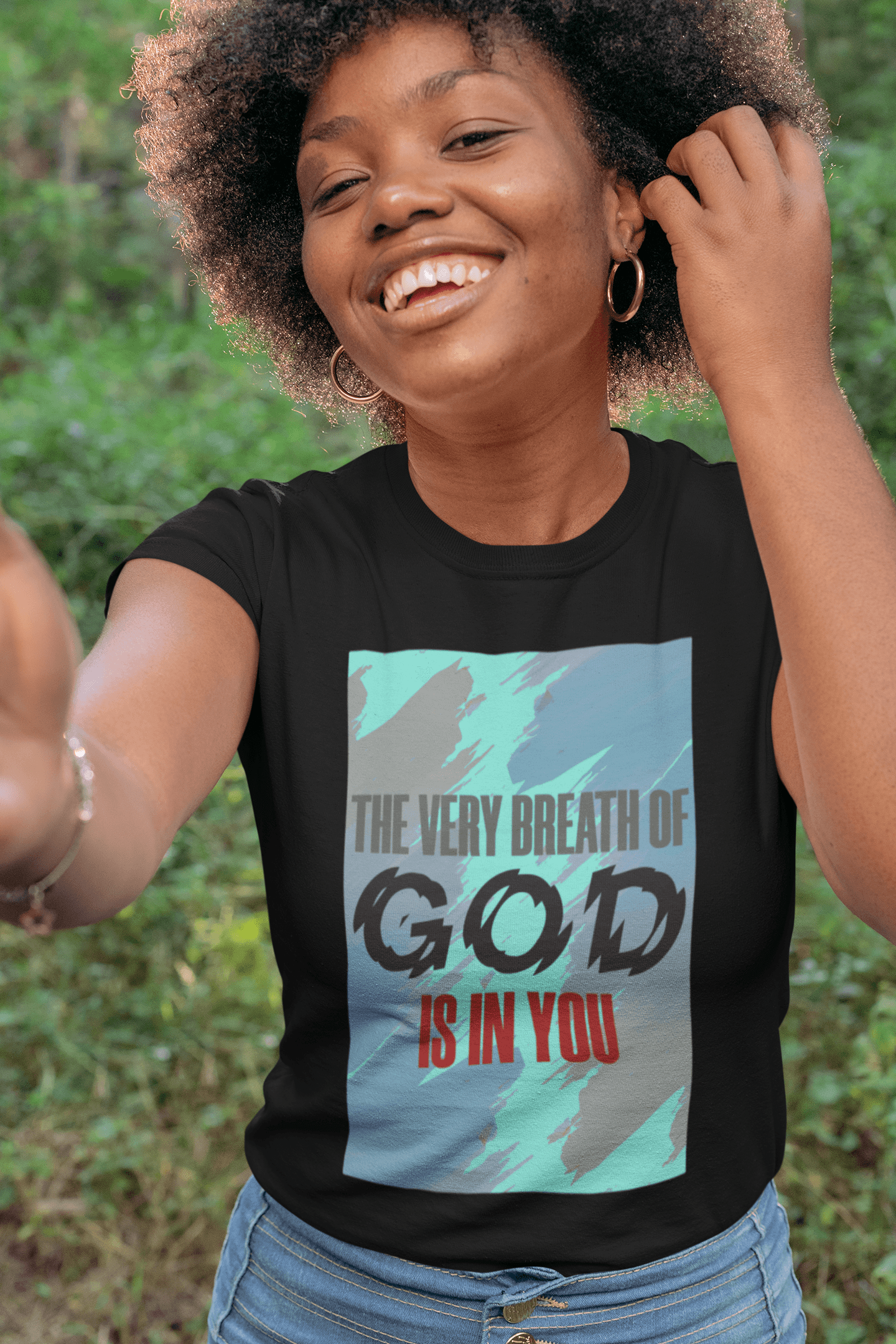 The Very Breath of GOD Is In You - Unisex T-Shirt - The Imperial