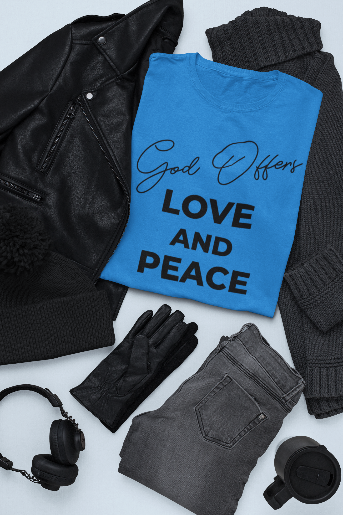 God Offers Love and Peace - Unisex T-Shirt