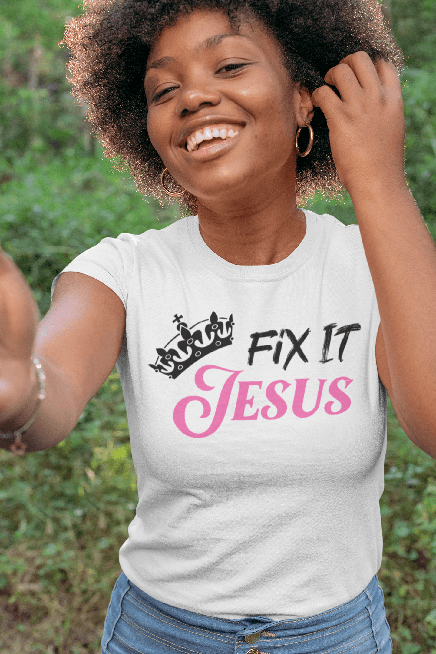 Fix It Jesus - Unisex T-Shirt - The Imperial